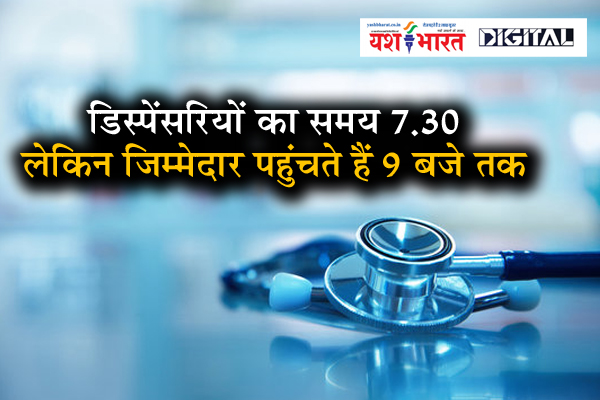 डिस्पेंसरियों का समय 7.30 लेकिन जिम्मेदार पहुंचते हैं 9 बजे तक, सीजीएचएस वेलनेस सेंटर हाल बेहाल, लाभार्थी हो रहे परेशान 1 02 5