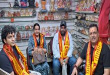 सिद्धिविनायक मंदिर में जबलपुर महापौर जगत बहादुर सिंह 'अन्नू' का आत्मीय सम्मान 3 05 8