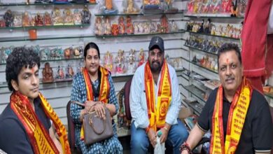 सिद्धिविनायक मंदिर में जबलपुर महापौर जगत बहादुर सिंह 'अन्नू' का आत्मीय सम्मान 4 05 8
