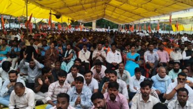 बिजली आउटसोर्स कर्मचारियों का भोपाल में शक्ति प्रदर्शन सामाजिक सुरक्षा, निगम मंडल गठन और वेतन वृद्धि की मांग, मांगें पूरी नहीं होने पर आंदोलन तेज करने की चेतावनी 8 IMG 20260802 WA0009