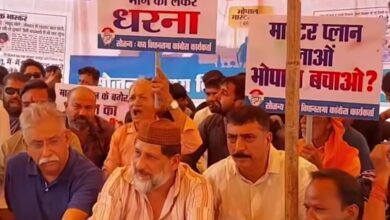 मास्टर प्लान की मांग को लेकर 10 नंबर मार्केट में धरने पर बैठे आरिफ मसूद पुराने प्लान से प्रभावित हो रहा भोपाल का विकास, सरकार को आंदोलन तेज करने की चेतावनी 11 IMG 20260805 WA0009