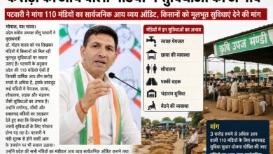 करोड़ों की आय वाली मंडियों में सुविधाओं का अभाव पटवारी ने मांगा 110 मंडियों का सार्वजनिक आय व्यय ऑडिट, किसानों को मूलभूत सुविधाएं देने की मांग 9 IMG 20260821 WA0004