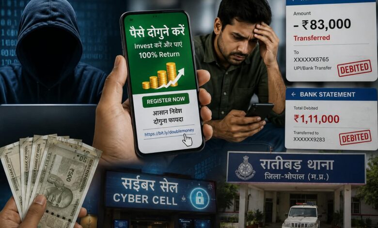 पैसे दोगुने करने का झांसा देकर युवक से 83 हजार की ठगी लिंक भेजकर पहले दिया मुनाफा, लालच बढ़ा तो अलग अलग किस्तों में कराए रकम ट्रांसफ 1 IMG 20260824 WA0001
