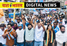 कटनी में छात्रों की हुंकार : एनएसयूआई का छात्र अधिकार पैदल मार्च, वाटर कैनन चलाकर छात्रों को किया गिरफ्तार 4 IMG 20260819 171913