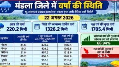 टूटा बादलों का बांध: 24 घंटे में 89.2 मिमी पानी, बारिश मीटर 5453 मिमी पहुंचा 6 InCollage 20260823 102517898