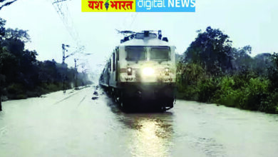 रेल ट्रैक पर पानी भरने से थमीं ट्रेनों की रफ्तार, गोंदिया एक्सपे्रस सहित कई टे्रनों के परिचालन पर पड़ा असर, परेशान हुए यात्री 4 Page 1 1