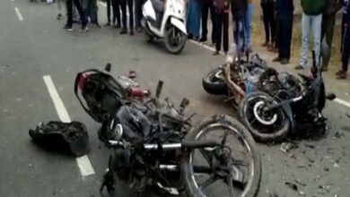 तेज रफ्तार बाइक की टक्कर से दो युवक घायल 3 Untitled 5 copy 1