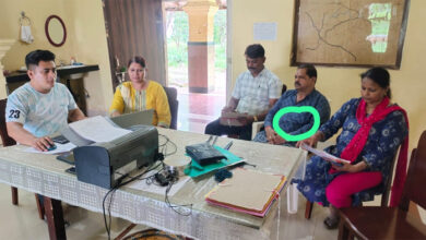 रिश्वत की प्रथम किस्त 5 हजार लेते ही बाबू लोकायुक्त के शिकंजे में 5 Untitled 7 copy 1