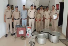 मंदिर चोरी का 24 घंटे में खुलासा, शातिर चोर गिरफ्तार,करीब एक लाख रुपए का माल बरामद, देखे वीडियो .... 8 20260920143105 V11yJcs8