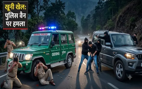 खूनी खेल: कोर्ट पेशी से पहले पुलिस वैन पर हमला, एनडीपीएस का बड़ा तस्कर हथकड़ी समेत आजाद 1 20260930114641 T5Sq86LT