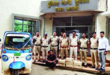 ऑटो से अवैध शराब की तस्करी, कुठला पुलिस ने जब्त की 61.56 लीटर शराब के साथ आरोपी को किया गिरफ्तार 8 447