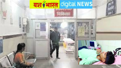 युवक के सिर में धंसा कैंची का नुकीला हिस्सा, एनकेजे के सिंघनपुरी में घटना, घायल युवक जिला अस्पताल में भर्ती 7 57