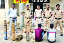 मोटर पंप चोर गिरोह का पर्दाफाश, दो गिरफ्त में, चोरी के 4 पंप बरामद, बड़वारा पुलिस को मिली सफलता 9 605