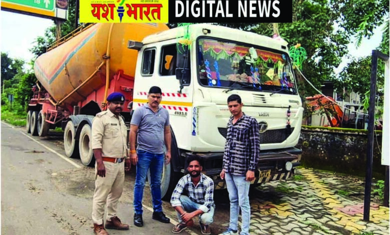 ब्रीथ एनालाईजर से जांच, शराब पीकर वाहन चलाते मिला ट्रक चालक, बड़वारा पुलिस ने की कार्रवाई, ट्रक जब्त 1 626