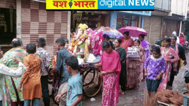 रिमझिम के बीच गणपति को एक साल के लिए बिदाई, भक्तिभाव के बीच कुंडों में किया जा रहा प्रतिमाओं का विसर्जन, शाम को गणेश चौक से निकलेगा चल समारोह, तैयारियां पूरी 7 IMG 20260925 164932