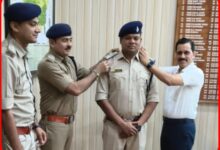 कंधों पर सजे सितारे, बढ़े दायित्व : 3 उप-निरीक्षक पदोन्नत होकर बने निरीक्षक 2 InCollage 20260909 175115754