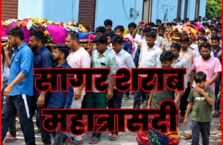 सागर शराब महात्रासदी : प्यालों में जहर, फाइलों में राहत: 19 मौतों के बाद 1 दर्जन से अधिक मौतों का दावा, करीब 40 की गई जान?, मांगे हुई सूनी , अनाथ हुआ बचपन... शराब के जहर से क्षेत्र में मातम 1 Screenshot 20260908 122000.Gallery