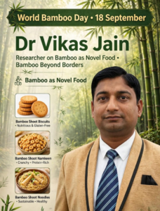 "विश्व बांस दिवस" यश भारत खास : जिस बांस से बनती थी टोकरी, उसी से अब बनेंगे बिस्किट और नूडल्स.... पढ़े पूरी खबर 2 Screenshot 20260917 165302.WhatsApp