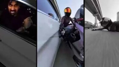 महिला बाइकर को कार से टक्कर मारने वाला आरोपी पुलिस हिरासत से भागा, गिरने पर पकड़ा गया 27 Untitled 7 copy 4