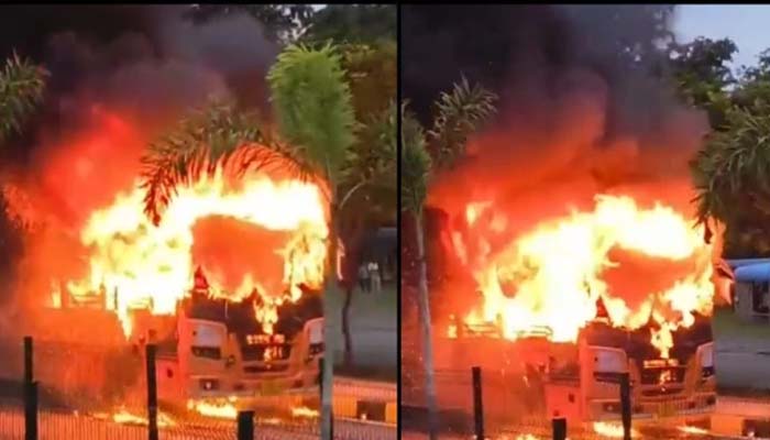 महानदी भवन के पास चलती बस में लगी भीषण आग, 30 से अधिक कर्मचारियों ने कूदकर बचाई जान 1 Untitled 9 copy 3