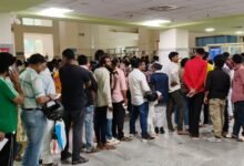 हमीदिया अस्पताल का ए ब्लॉक मरीजों से भरा , पर्ची काउंटर पर लगी लंबी कतारें 3 WhatsApp Image 2026 09 01 at 11.36.54