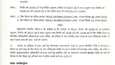 बजट की तैयारी में जुटा वित्त विभाग, विभागों से मांगा हिसाब-किताब - 2027-28 के बजट पर शुरू होगी विभागवार चर्चा, दो साल के रोलिंग बजट की भी बनेगी रूपरेखा 4 WhatsApp Image 2026 09 05 at 15.57.05