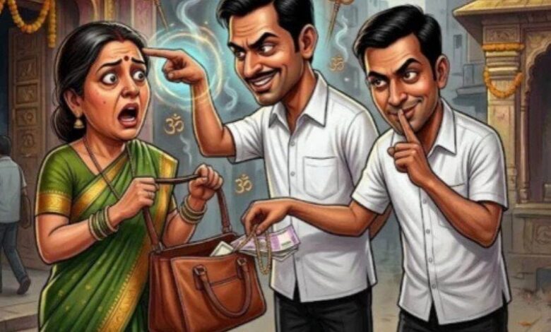 नोटों की गड्डी दिखाकर बुजुर्ग महिला से जेवर ठगे - नरसिंहगढ़ से इलाज कराने भोपाल आई थीं, बदमाशों ने कागज की गड्डी थमाकर जेवर उतरवाए 1 WhatsApp Image 2026 09 06 at 16.41.22 1
