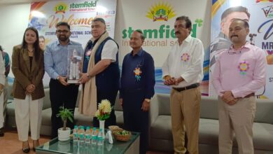 स्टेमफील्ड इंटरनेशनल स्कूल में निशानेबाजी पर प्रेरणादायी सत्र,पद्मश्री सम्मानित गगन नारंग समेत ओलंपियन खिलाड़ियों ने साझा किए अनुभव 9 WhatsApp Image 2026 09 30 at 11.52.13