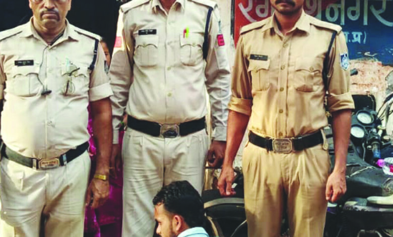 अपराध करने हथियार लेकर घूम रहे अपराधी को रंगनाथनगर पुलिस ने किया गिरफ्तार, चाकू बरामद कर भेजा जेल 1 e