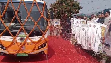 पीएम ई-बस और मुख्यमंत्री सुगम परिवहन सेवा का शुभारंभ, देखे वीडियो ..... 7 010