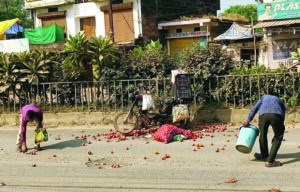 हादसों के बाद जागा नगर निगम, गड्ढों को भरने होगा पेंचवर्क, गुणवत्ता का ध्यान, कुठला के पास जानलेवा गड्ढों में रोज हो रही दुर्घटनाएं, युवक घायल 3 07 1