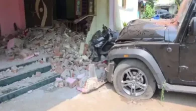 थार घर में घुसी,जांभूलपाड़ा में देर रात हादसा, दो युवक हिरासत में; शराब के नशे में वाहन चलाने का आरोप 11 20261006181835 5IdRY4GL