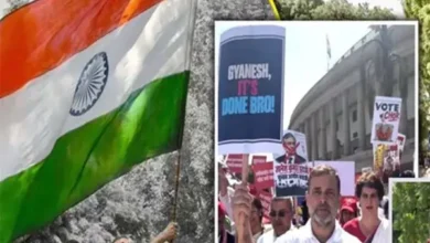 चुनाव आयोग के खिलाफ इंडिया ब्लॉक का प्रदर्शन, राहुल गांधी बोले- ‘वोट चोरी कर लोकतंत्र को हाइजैक किया गया’ 7 20261006190502 qVpGT3HT