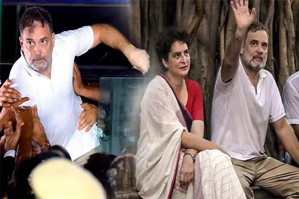 धरने के लिए राजघाट जा रहे विपक्षी सांसद, राहुल बोले- हमें प्रदर्शन से रोका जा रहा है 1