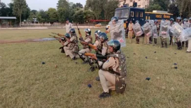 नवरात्र में उपद्रवियों से निपटने तैयार पुलिस, बलवा ड्रिल में दिखाया कार्रवाई का तरीका 9 20261011202154 dY7ZeWB8