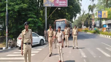 लिंक रोड नंबर-1 छावनी में तब्दील, सुरक्षा के कड़े इंतजाम और चार-स्तरीय बैरिकेडिंग 4 20261016125459 ToHMejrL