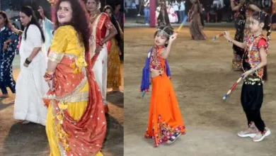 6वीं बटालियन में गरबा की धूम, पारंपरिक परिधानों में थिरकीं महिलाएं 13 20261016162708 VWnfwMj3
