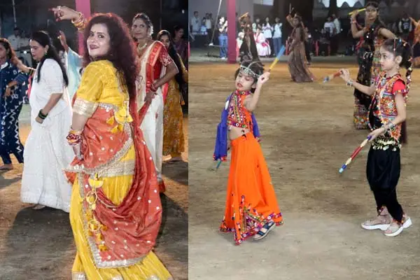 6वीं बटालियन में गरबा की धूम, पारंपरिक परिधानों में थिरकीं महिलाएं 1 20261016162708 VWnfwMj3