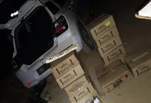कटंगी से पाटन आ रही थी शराब की खेप, नाली में फंसी कार से खुला राज, 599 पाव शराब जब्त 4 20261023162817 GmniFlFF
