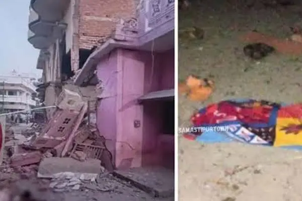 सीवान में पटाखा फैक्ट्री में भीषण विस्फोट,धमाके से ढह गई इमारत, पांच की मौत 1 20261024085608 07yGcLfO