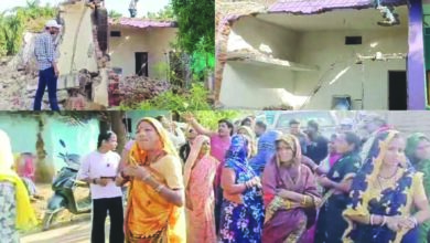 सरकारी मदद से बनाया पीएम आवास, अब तोड़ रहा प्रशासन, इंदिरानगर में जमीन खाली कराने की कार्रवाई से सडक़ पर आ गया गरीब परिवार, 2017 में नगर निगम के जरिए मिला था योजना का लाभ, परिवार ने प्रशासन से लगाई राहत की गुहार 6 204