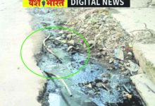 नाली के अंदर से निकली पानी की पाइप लाइन, घरों में गंदे पानी की आपूर्ति, इंदौर हादसे के बाद भी नगर निगम ने नहीं लिया सबक 8 205