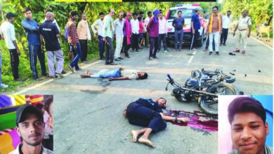 बाइक-हार्वेस्टर की भिड़ंत में चचेरे भाईयों की दर्दनाक मौत, हथकुरी बस स्टैंड के आगे हादसा, ठोकर इतनी जोरदार कि मौके पर ही थम गई दोनों की सांसें, हार्वेस्टर चालक वाहन लेकर फरार 20 335 1