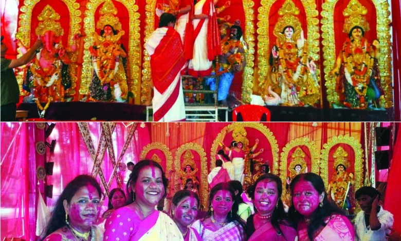 आयुध निर्माणी में धूमधाम से मनाया गया दुर्गोत्सव, बंगाली समिति ने श्रद्धा के साथ किया दुर्गा प्रतिमा का विसर्जन 1 38