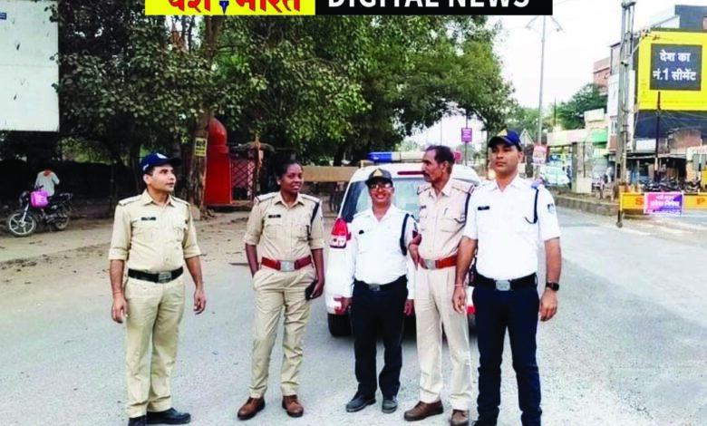 चार वाहनों पर धारा 185 के तहत कार्रवाई, यातायात नियमों के उल्लंघन का मामला 1 41