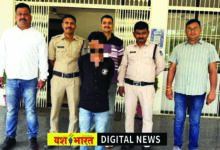 चार साल पुराने मामले में फरार वारंटी गिरफ्तार, कोतवाली पुलिस ने हीरागंज से दबोचा 8 802