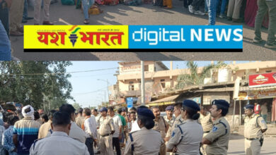 यशभारत अपडेट : दलपत पटेल की मौत के बाद भड़का आक्रोश, पन्ना मोड़ पर शव रखकर प्रदर्शन, मामले की निष्पक्ष जांच के आश्वासन के बाद माने परिजन 5 IMG 20261003 170707
